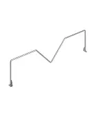 Разделитель полки GSd-40 оцинк | Защита-Офис - интернет-магазин сейфов, кресел, металлической 