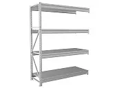 Дополнительная секция MS Pro 200/150x60/4 яруса | Защита-Офис - интернет-магазин сейфов, кресел, металлической 