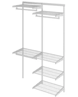 Гардеробная система Optima G120 белая | Защита-Офис - интернет-магазин сейфов, кресел, металлической и офисной мебели в Казани и Йошкар-Оле