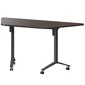 Стол мобильный складной трапециевидный МБ22-127.58Т венге/антрацит Стол мобильный складной трапециевидный МБ22-127.58Т венге/антрацит | Защита-Офис - интернет-магазин сейфов, кресел, металлической