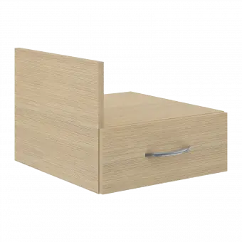 Тумба подвесная с 1-м ящ. SC-1V легно светлый 412*450*323(163) Simple | Защита-Офис - интернет-магазин сейфов, кресел, металлической и офисной мебели в Казани и Йошкар-Оле