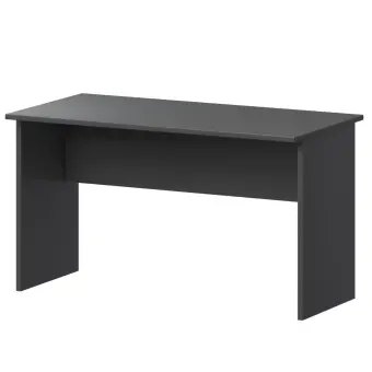 Стол с левым и правым кабель каналом А-002.К Антрацит 1200x730x760 Арго | Защита-Офис - интернет-магазин сейфов, кресел, металлической и офисной мебели в Казани и Йошкар-Оле