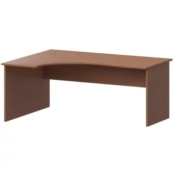 Стол эргономичный левый А-201.ЛВ Терракота 1200x1600x760 Арго | Защита-Офис - интернет-магазин сейфов, кресел, металлической и офисной мебели в Казани и Йошкар-Оле