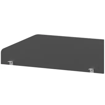 Экран А-523.Ф Антрацит 1400x18x450 Арго | Защита-Офис - интернет-магазин сейфов, кресел, металлической и офисной мебели в Казани и Йошкар-Оле