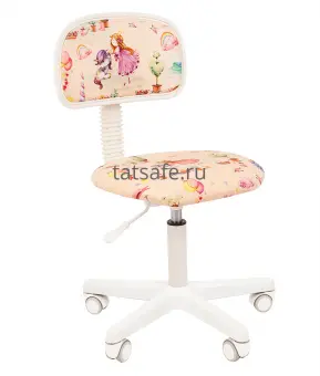Кресло детское Chairman Kids 101 white | Защита-Офис - интернет-магазин сейфов, кресел, металлической и офисной мебели в Казани и Йошкар-Оле