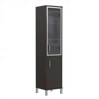 Шкаф-колонка комбинированная B 431.4(R) венге магия 475*450*2054 Born | Защита-Офис - интернет-магазин сейфов, кресел, металлической и офисной мебели в Казани и Йошкар-Оле