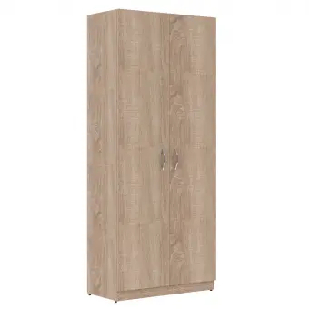 Шкаф с глухими дверьми SR-5W.1 дуб сонома светлый 770*375*1815 Simple | Защита-Офис - интернет-магазин сейфов, кресел, металлической и офисной мебели в Казани и Йошкар-Оле
