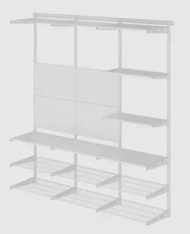 Гардеробная система Дача 2 | Защита-Офис - интернет-магазин сейфов, кресел, металлической и офисной мебели в Казани и Йошкар-Оле