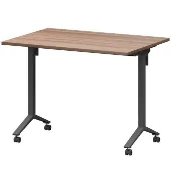 Стол мобильный складной МБ22-100.70 Темный шимо/Антрацит 1000x700x750 Моби | Защита-Офис - интернет-магазин сейфов, кресел, металлической и офисной мебели в Казани и Йошкар-Оле