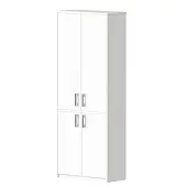 Шкаф закрытый А-310+А-610 Белый 770x370x2000 Арго | Защита-Офис - интернет-магазин сейфов, кресел, металлической 