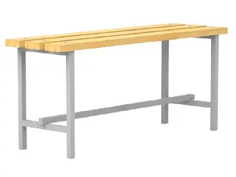 Скамья для раздевалок W-1200 NT | Защита-Офис - интернет-магазин сейфов, кресел, металлической и офисной мебели в Казани и Йошкар-Оле