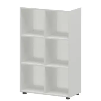 Стеллаж Н-3264 Белый 950x300x650 Арго HOME | Защита-Офис - интернет-магазин сейфов, кресел, металлической и офисной мебели в Казани и Йошкар-Оле