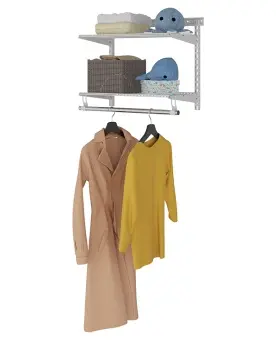 Гардеробная система Basic G60S белая | Защита-Офис - интернет-магазин сейфов, кресел, металлической и офисной мебели в Казани и Йошкар-Оле