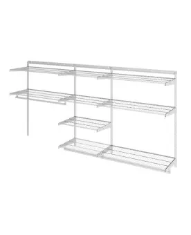 Гардеробная система Optima G240 белая | Защита-Офис - интернет-магазин сейфов, кресел, металлической и офисной мебели в Казани и Йошкар-Оле