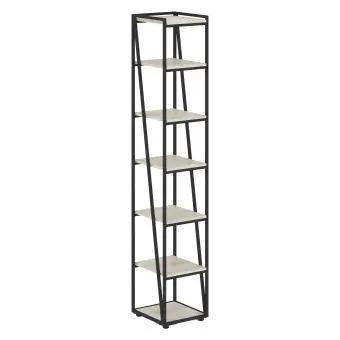 Стеллаж LMHC 40 Сосна Эдмонт/Черный 400х430х2253 LOFTIS | Защита-Офис - интернет-магазин сейфов, кресел, металлической и офисной мебели в Казани и Йошкар-Оле