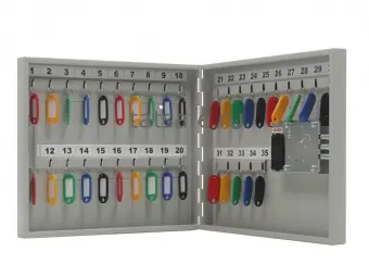 Шкаф для ключей KEY-35EL | Защита-Офис - интернет-магазин сейфов, кресел, металлической и офисной мебели в Казани и Йошкар-Оле