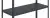Полка MS Standart 100*30 Black | Защита-Офис - интернет-магазин сейфов, кресел, металлической  