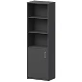 Шкаф А-321 Антрацит 560x370x2000 Арго | Защита-Офис - интернет-магазин сейфов, кресел, металлической 