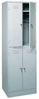 Шкаф для раздевалки ШРМ-24 | Защита-Офис - интернет-магазин сейфов, кресел, металлической и офисной мебели в Казани и Йошкар-Оле