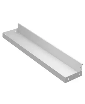 Полка боковая GPB-40 белая | Защита-Офис - интернет-магазин сейфов, кресел, металлической и офисной мебели в Казани и Йошкар-Оле