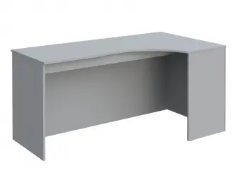 Стол эргономичный SE-1600(R) серый 1600*900*760 Simple | Защита-Офис - интернет-магазин сейфов, кресел, металлической и офисной мебели в Казани и Йошкар-Оле