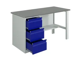 Верстак слесарный Profi (№608) WT160.WD3/F1.000 | Защита-Офис Верстак слесарный Profi (№608) WT160.WD3/F1.000 | Защита-Офис - интернет-магазин сейфов, кресел, металлической и офисной мебели в Казани и Йошкар-Оле