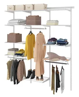 Гардеробная система Max G180 белая | Защита-Офис - интернет-магазин сейфов, кресел, металлической и офисной мебели в Казани и Йошкар-Оле