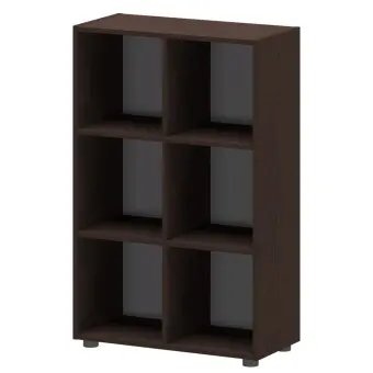 Стеллаж Н-3264 Дуб венге 950x300x650 Арго HOME | Защита-Офис - интернет-магазин сейфов, кресел, металлической и офисной мебели в Казани и Йошкар-Оле
