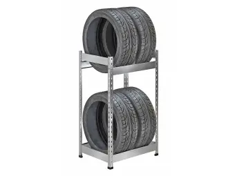 Стеллаж SB 1153Х688Х525 для хранения 4 шин оцинкованный | Защита-Офис - интернет-магазин сейфов, кресел, металлической и офисной мебели в Казани и Йошкар-Оле