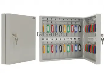Шкаф для ключей KEY-40 | Защита-Офис - интернет-магазин сейфов, кресел, металлической и офисной мебели в Казани и Йошкар-Оле