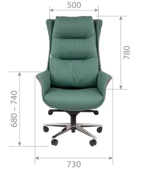 расКресло руководителя Chairman ПРЕМЬЕР 523 эко | Защита-Офис - интернет-магазин сейфов, кресел, металлической  - фото 1