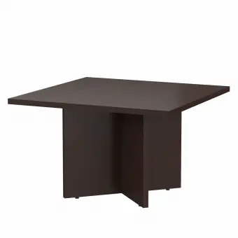 Конференц стол TCT 1212 венге магия Z 1200*1200*750 Torr-Z | Защита-Офис - интернет-магазин сейфов, кресел, металлической и офисной мебели в Казани и Йошкар-Оле