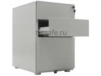 Мобильная тумба офисная NP-406 FL2 | Защита-Офис - интернет-магазин сейфов, кресел, металлической и офисной мебели в Казани и Йошкар-Оле