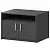 Тумба под оргтехнику АТ-10 Антрацит 800x600x600 Арго | Защита-Офис - интернет-магазин сейфов, кресел, металлической 