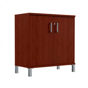 Шкаф низкий с замком в глухих малых дверях B 410.3(RZ) бургунди 900*450*920 Born | Защита-Офис - интернет-магазин сейфов, кресел, металлической и офисной мебели в Казани и Йошкар-Оле