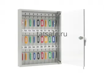 Шкаф для ключей KEY-30 G | Защита-Офис - интернет-магазин сейфов, кресел, металлической и офисной мебели в Казани и Йошкар-Оле