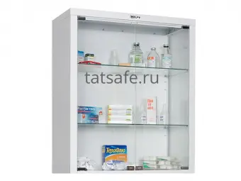 Шкаф Hilfe МД 2 1670/SG | Защита-Офис - интернет-магазин сейфов, кресел, металлической и офисной мебели в Казани и Йошкар-Оле