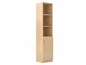 Шкаф колонка с глухой малой дверью SR-5U.5(R) легно светлый 386*375*1815 Simple | Защита-Офис - интернет-магазин сейфов, кресел, металлической 