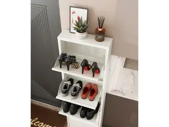 Обувница Практик ОМ-3 белая | Защита-Офис - интернет-магазин сейфов, кресел, металлической и офисной мебели в Казани и Йошкар-Оле