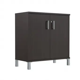 Шкаф низкий с замком в глухих малых дверях B 410.3(RZ) венге магия 900*450*920 Born | Защита-Офис - интернет-магазин сейфов, кресел, металлической и офисной мебели в Казани и Йошкар-Оле