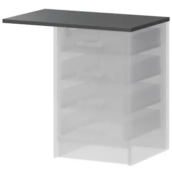 Крышка к приставным тумбам А-705 Антрацит 440x450x22 Арго | Защита-Офис Крышка к приставным тумбам А-705 Антрацит 440x450x22 Арго | Защита-Офис - интернет-магазин сейфов, кресел, металлической и офисной мебели в Казани и Йошкар-Оле