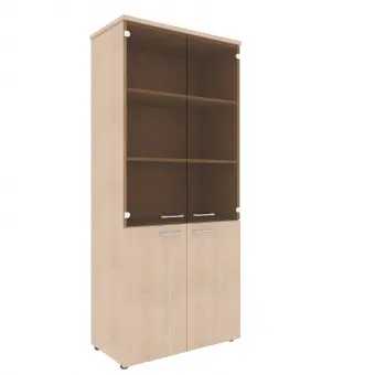 Шкаф комбинированный с топом XHC 85.2 бук тиара 856*432*1955 Xten | Защита-Офис - интернет-магазин сейфов, кресел, металлической и офисной мебели в Казани и Йошкар-Оле