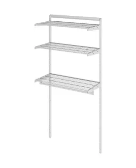 Гардеробная система Basic G90 белая | Защита-Офис - интернет-магазин сейфов, кресел, металлической и офисной мебели в Казани и Йошкар-Оле