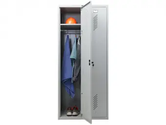 Шкаф для раздевалки практик LS-21-80 | Защита-Офис - интернет-магазин сейфов, кресел, металлической и офисной мебели в Казани и Йошкар-Оле