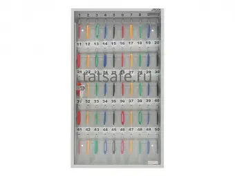 Шкаф для ключей KEY-50 G | Защита-Офис - интернет-магазин сейфов, кресел, металлической и офисной мебели в Казани и Йошкар-Оле