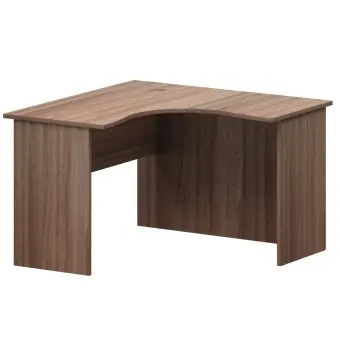Стол компактный правый А-203.60.ПР Темный шимо 1200x1200x760 Арго | Защита-Офис - интернет-магазин сейфов, кресел, металлической и офисной мебели в Казани и Йошкар-Оле