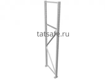 Дополнительная секция MS Pro 250/150x60/5 ярусов | Защита-Офис - интернет-магазин сейфов, кресел, металлической и офисной мебели в Казани и Йошкар-Оле