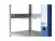 Стеллаж MS Standart 200KD/100x50/4 | Защита-Офис - интернет-магазин сейфов, кресел, металлической  