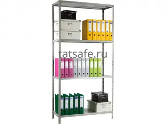 Стеллаж СТМ MS 200KD/100*40/4 (4 полки) | Защита-Офис - интернет-магазин сейфов, кресел, металлической и офисной мебели в Казани и Йошкар-Оле