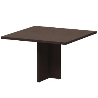 База стола переговоров KZP-30 Дуб венге 1200x1200x750 Кортез | Защита-Офис - интернет-магазин сейфов, кресел, металлической и офисной мебели в Казани и Йошкар-Оле
